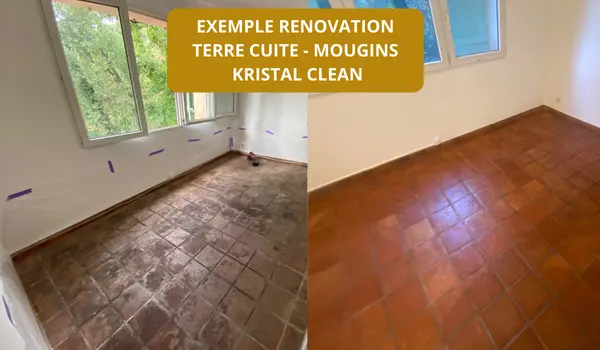 terre cuite renovation avant apres mougins